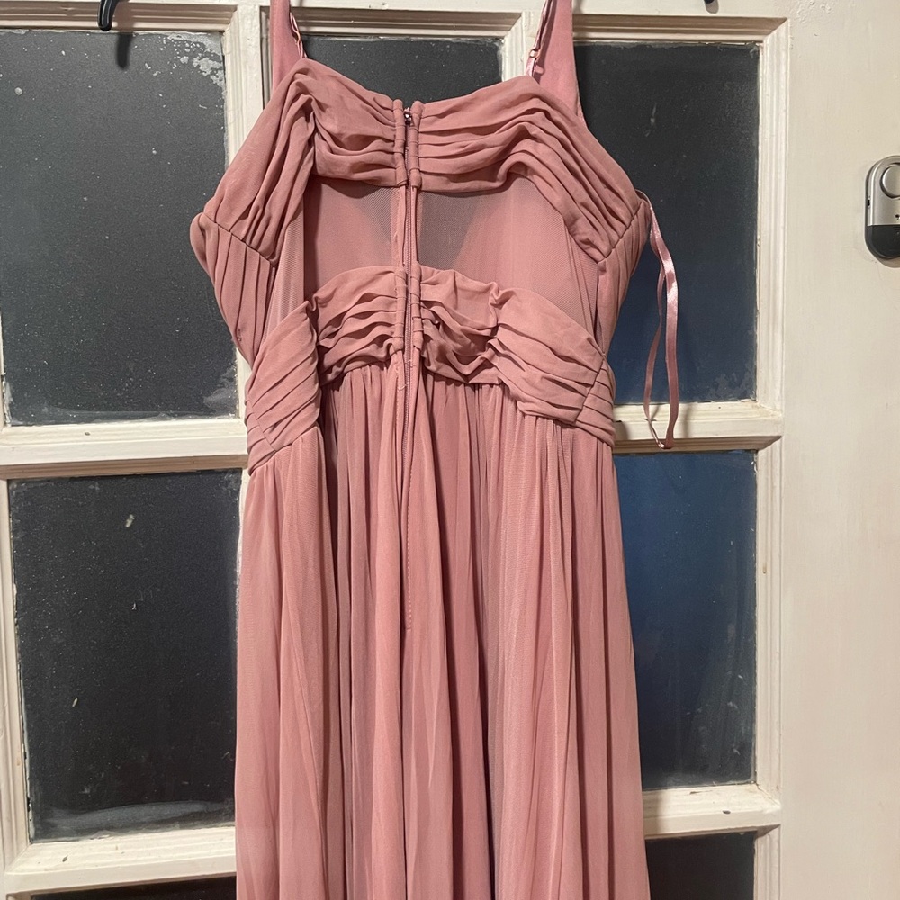 Chic Mauve Maxi Dress - Picture 2 of 4